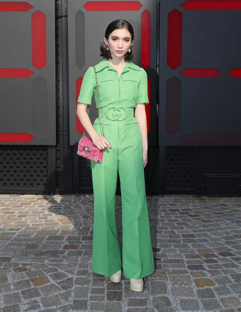 gucci green jumpsuit